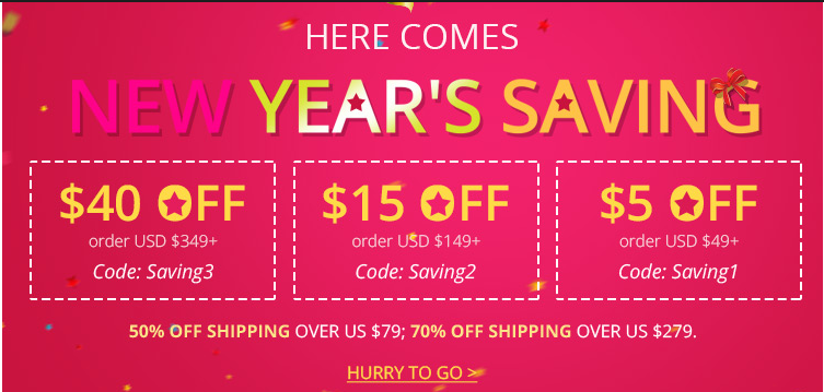 Dressilyme new year deal 2017