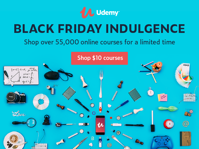 Udemy black friday sale 2017