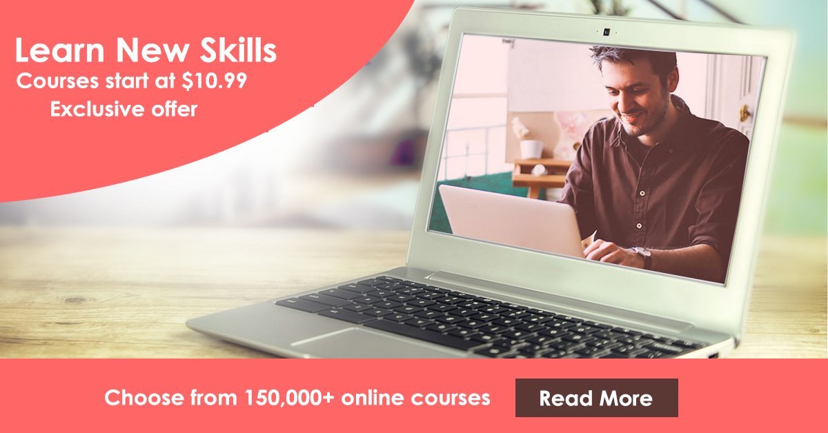 learn new skills at $10.99 exclusive offer