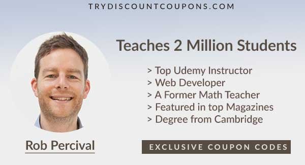 rob percival udemy coupon