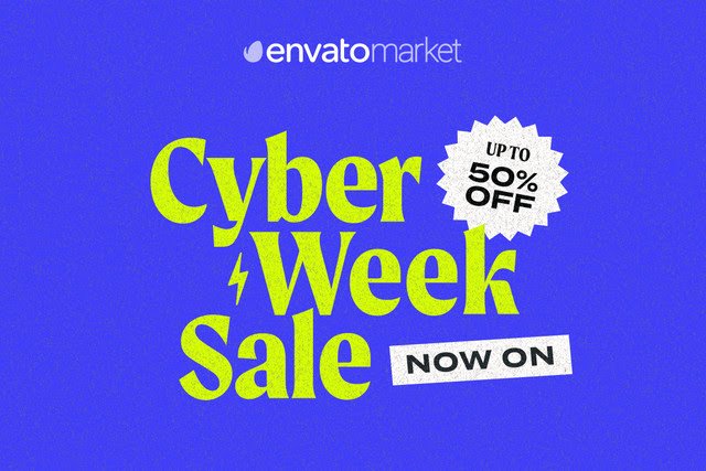 envato cyber week and black friday sale 2021