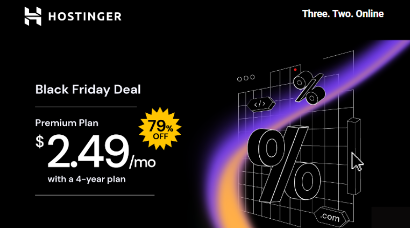 Hostinger Black Friday Sale 2024 Is Live Now!