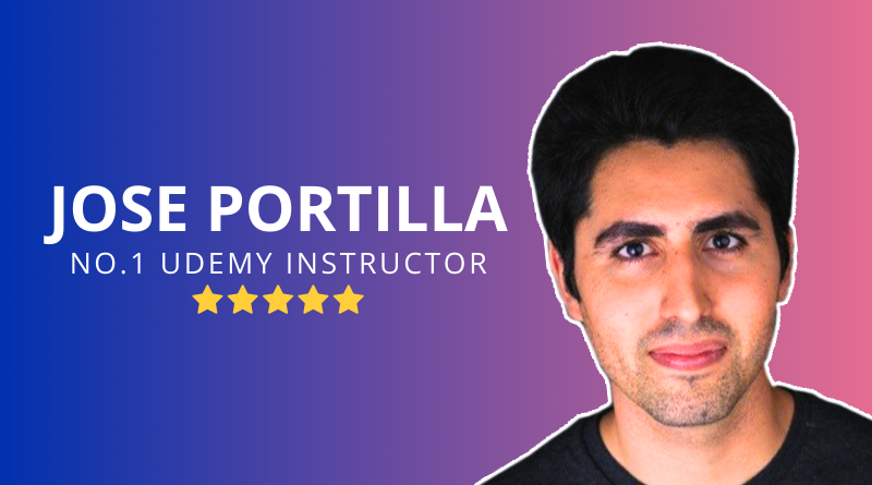 Jose Portilla Top Udemy Instructor