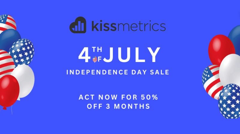 kissmetrics indeoendence day sale