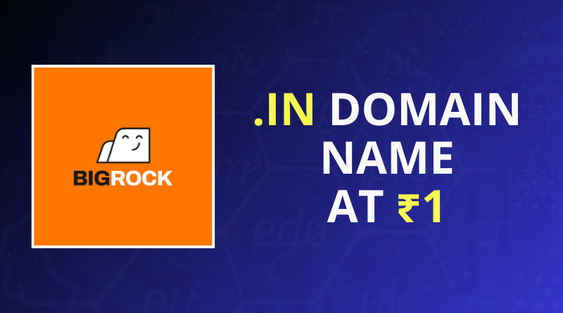 in Domain Name at ₹1year