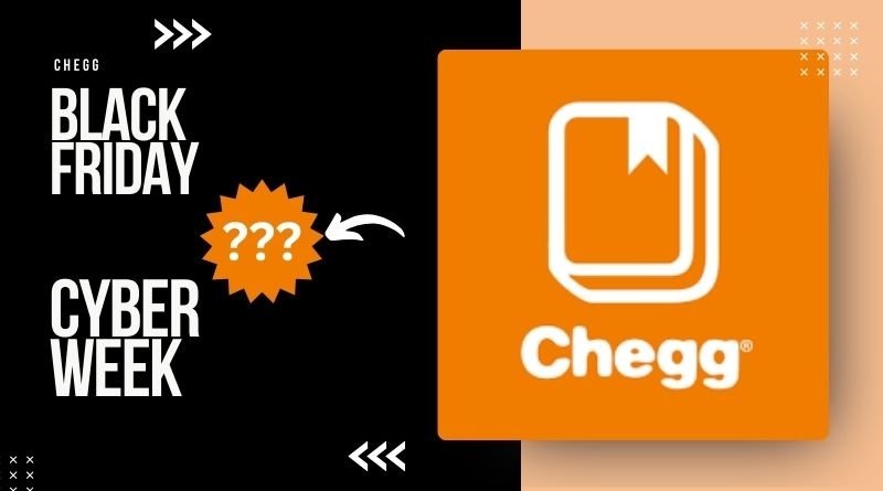 Chegg black friday cyber week