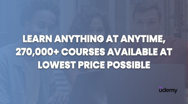 Udemy Courses at ₹399 in India Coupon Code