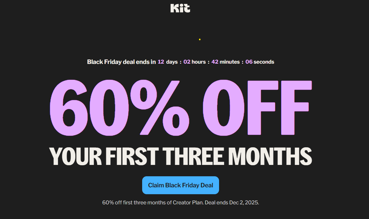 Kit black friday sale 2025