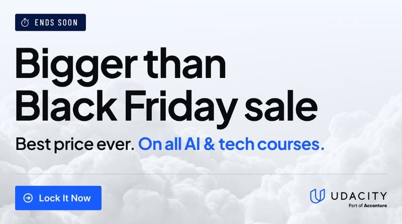 Udacity Memorial Day Sale: 60% OFF Subscriptions