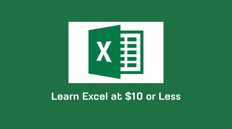 Learn MS Excel From Begining at Just $10 or Less